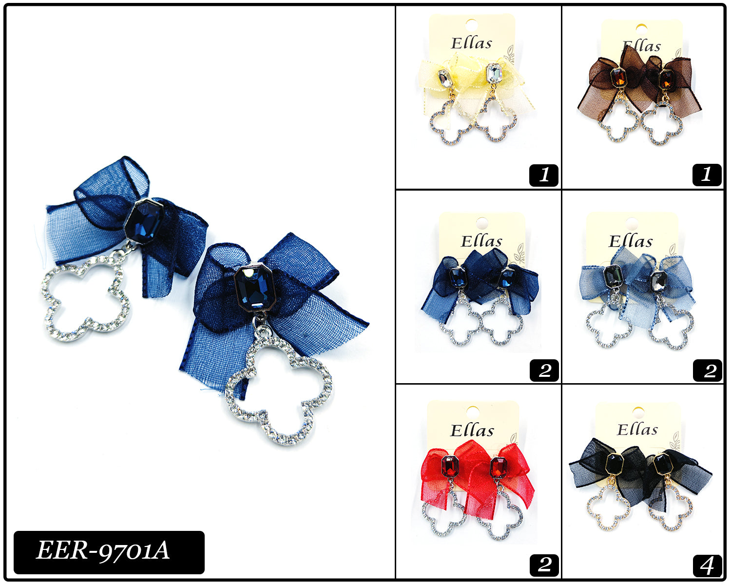 Design Earrings by the Dozen #EER9701A (12PC)