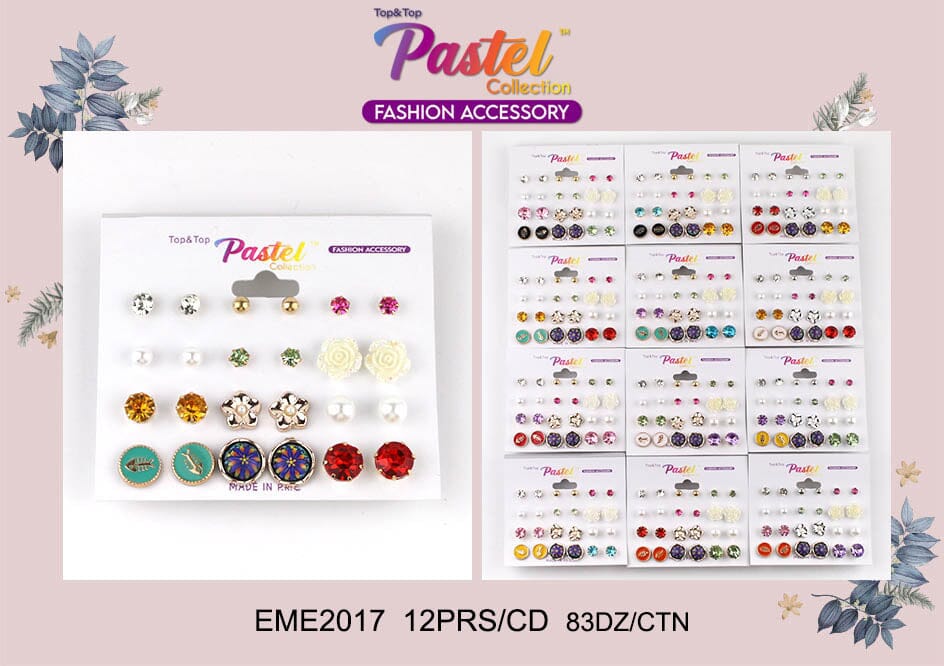 Mix Earrings by the Dozen #EME2017 (12PC)