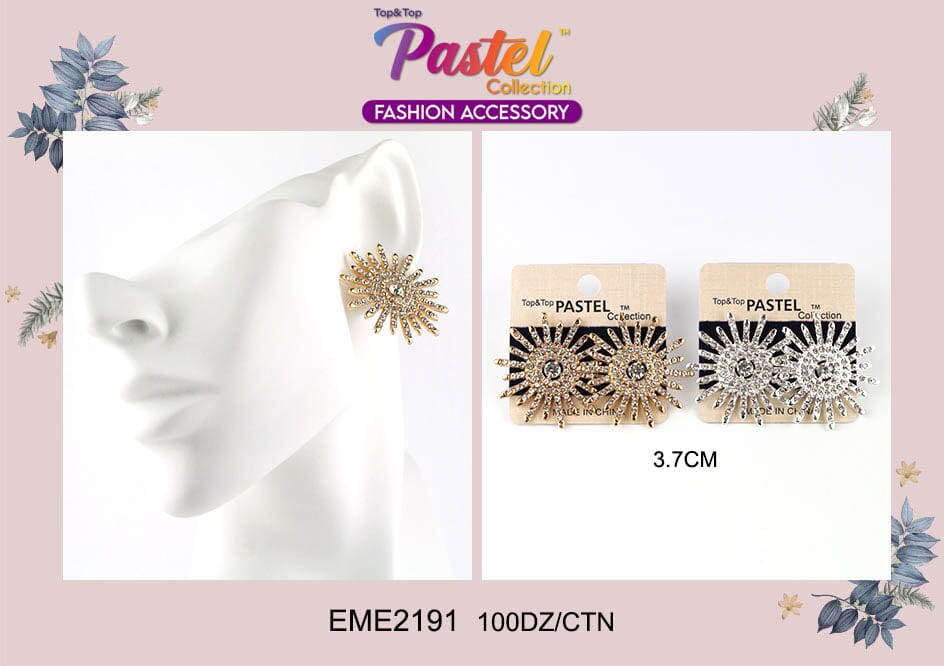 Design Earrings by the Dozen #EME2191 (12PC)