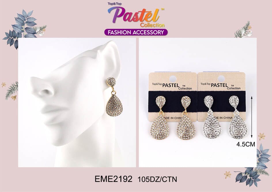 Design Earrings by the Dozen #EME2192 (12PC)