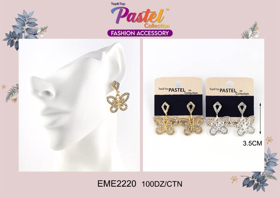Design Earrings by the Dozen #EME2220 (12PC)