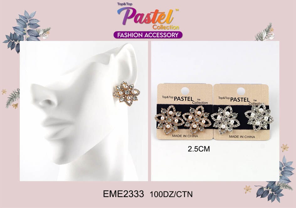 Design Earrings by the Dozen #EME2333 (12PC)