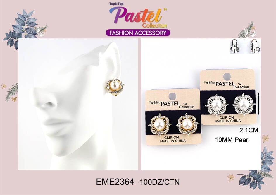 Design Earrings by the Dozen #EME2364 (12PC)