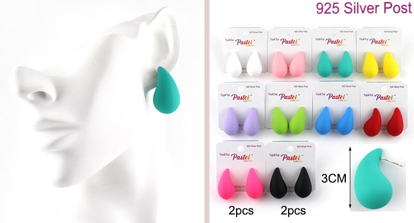 Fashion Dupe Drop/Hoop Earrings (12PC)