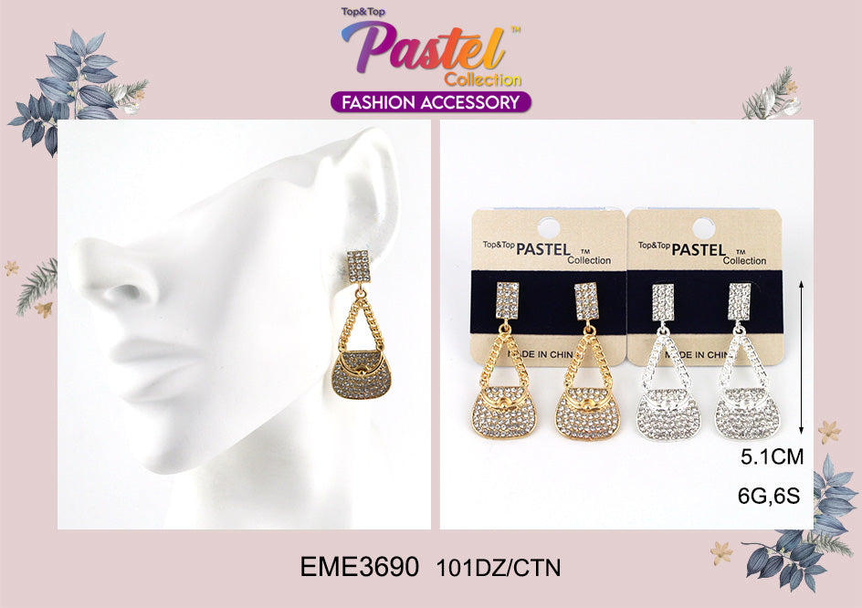 Design Earrings by the Dozen #EME3690 (12PC)