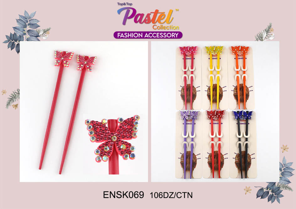 Fashion Hair Chopsticks #ENSK069 (12PC)