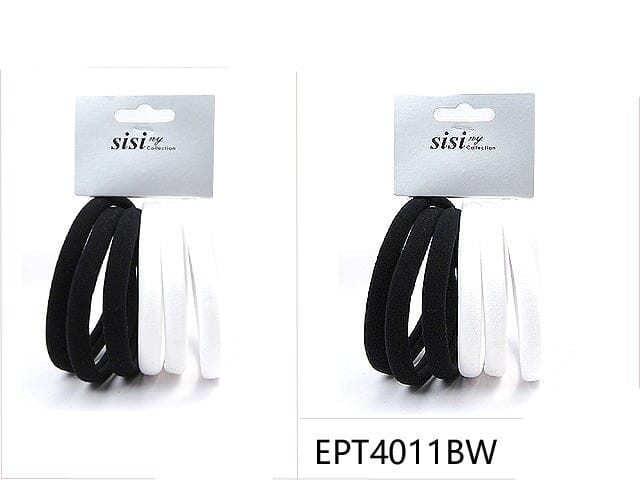 WHOLESALE-LARGE-STRETCHY-HAIR-TIE-BLACK-WHITE