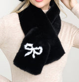 Fashion Fur Scarf #ER1001 Mix Colors (6PC)