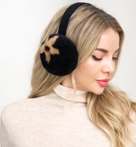 Fashion Design Fur Earmuffs #ER1004 (12PC)