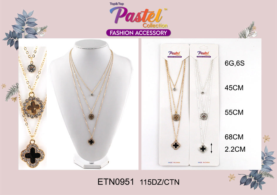 Design Necklace Set #ETN0951 (12PC)