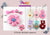 Fashion Flower Hairbow Set #ETP2100 (12PC)