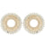 Fashion Rhinestone Statement Earrings #EY12017GCL - Gold (PC)