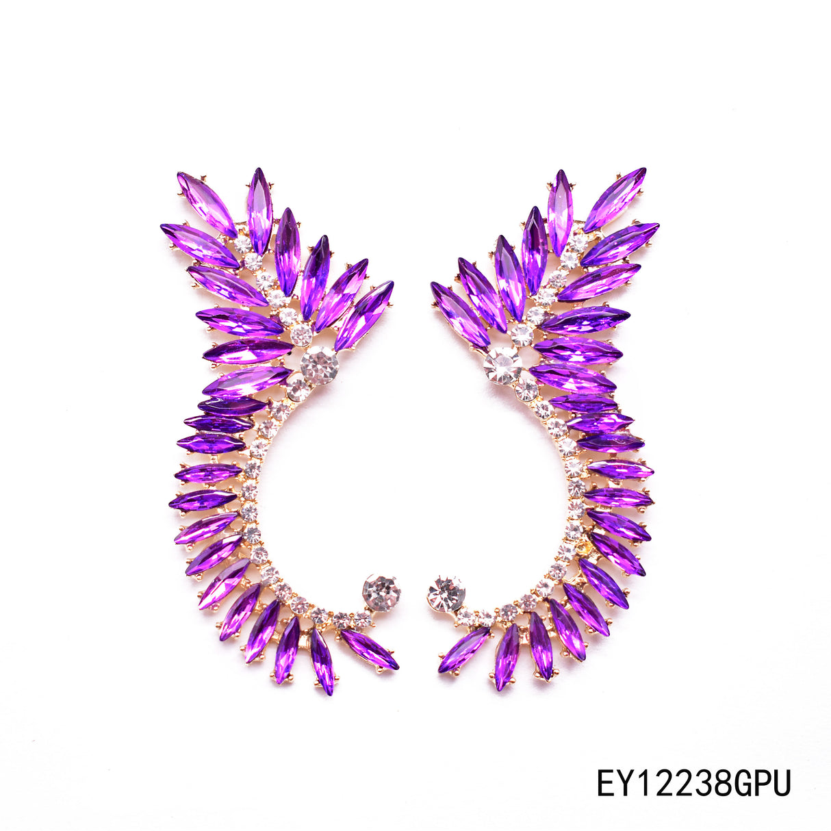 Fashion Statement Earrings #EY12238 - Multiple Colors (PC)