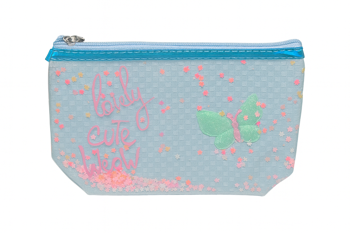 Fashion Cosmetic "Butterfly" Bag #FB206 - Multiple Colors (PC)