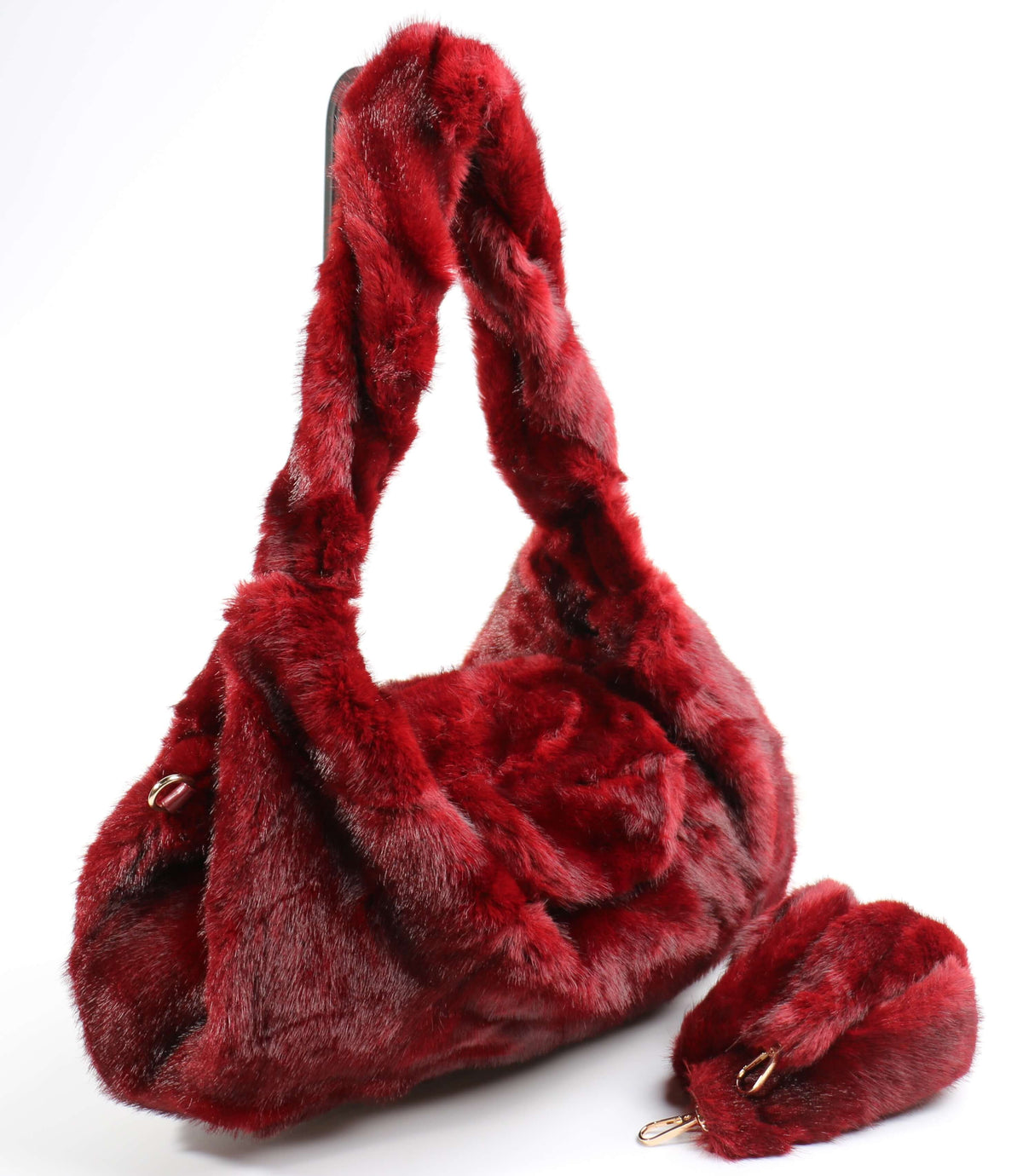 Faux Fur Bag #FRBG-001BU (PC)