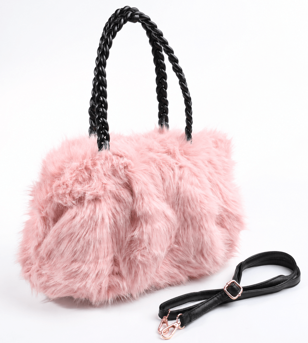 Faux Fur Bag #FRBG-002PK (PC)