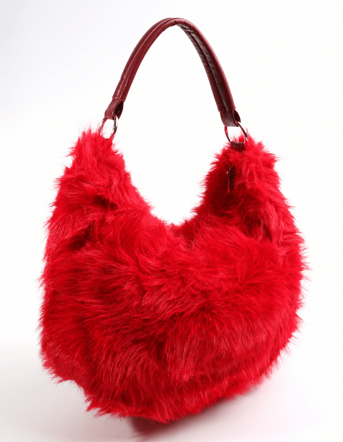 Faux Fur Bag #FRBG-003RD (PC)