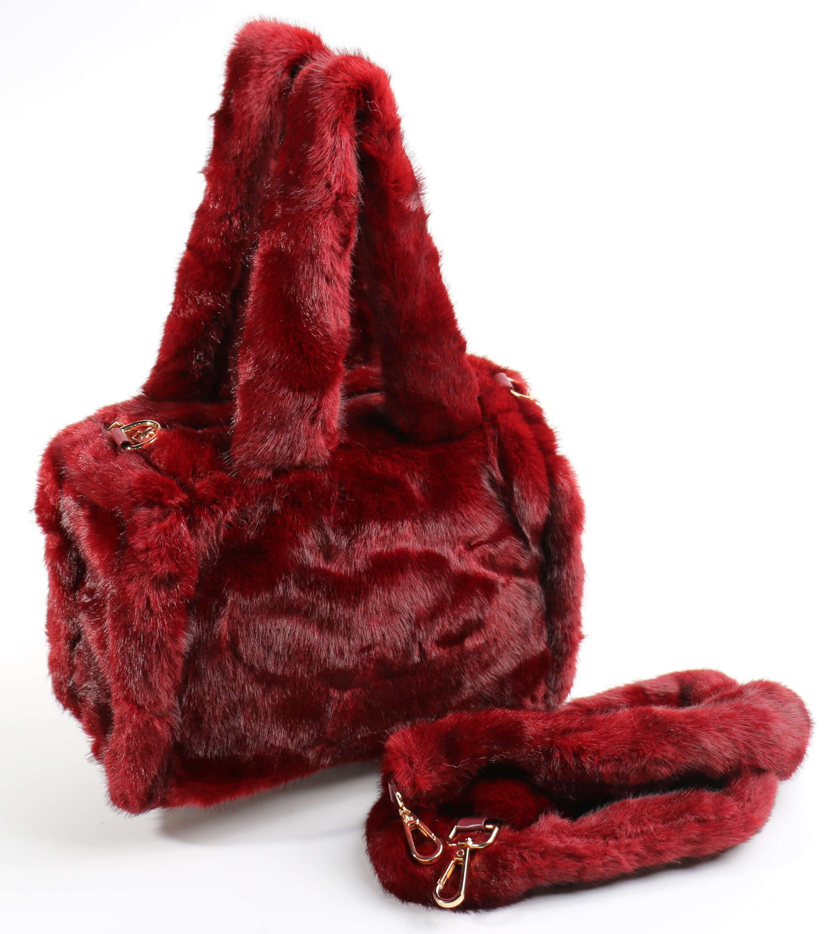 Faux Fur Bag #FRBG-004BU (PC)