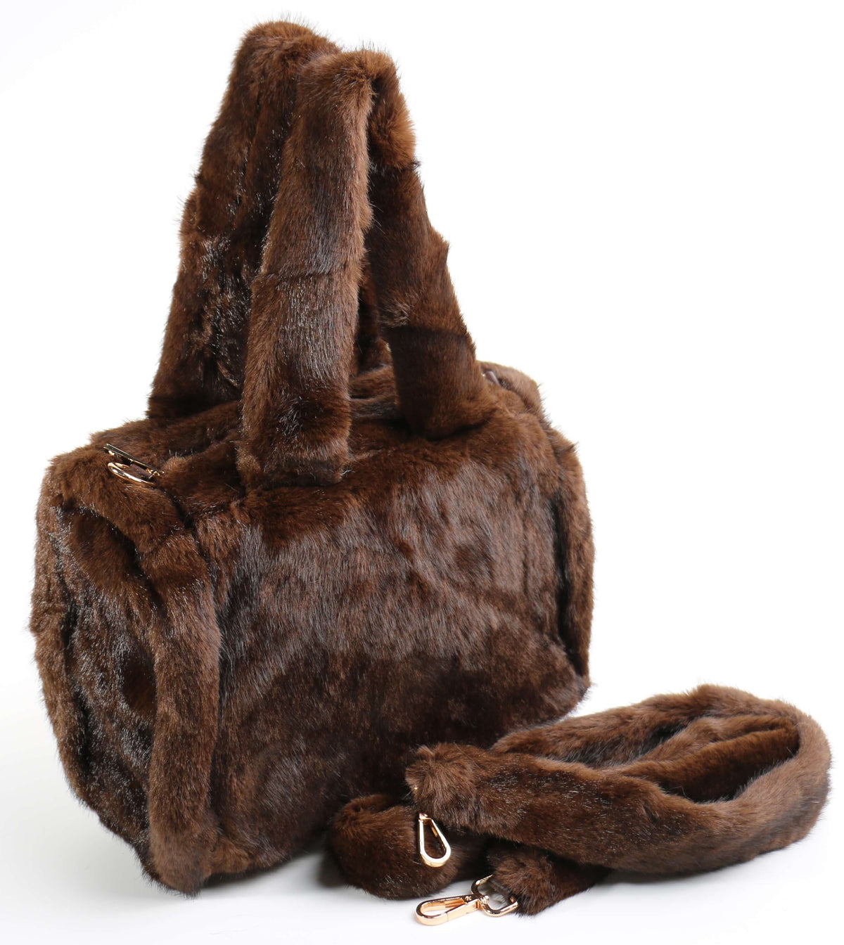 Faux Fur Bag #FRBG-004DB (PC)