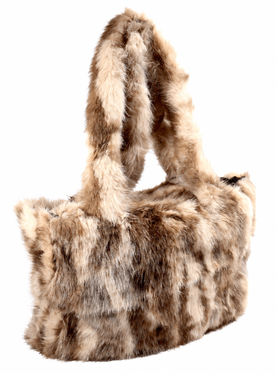Faux Fur Bag #FRBG-009DCM (PC)