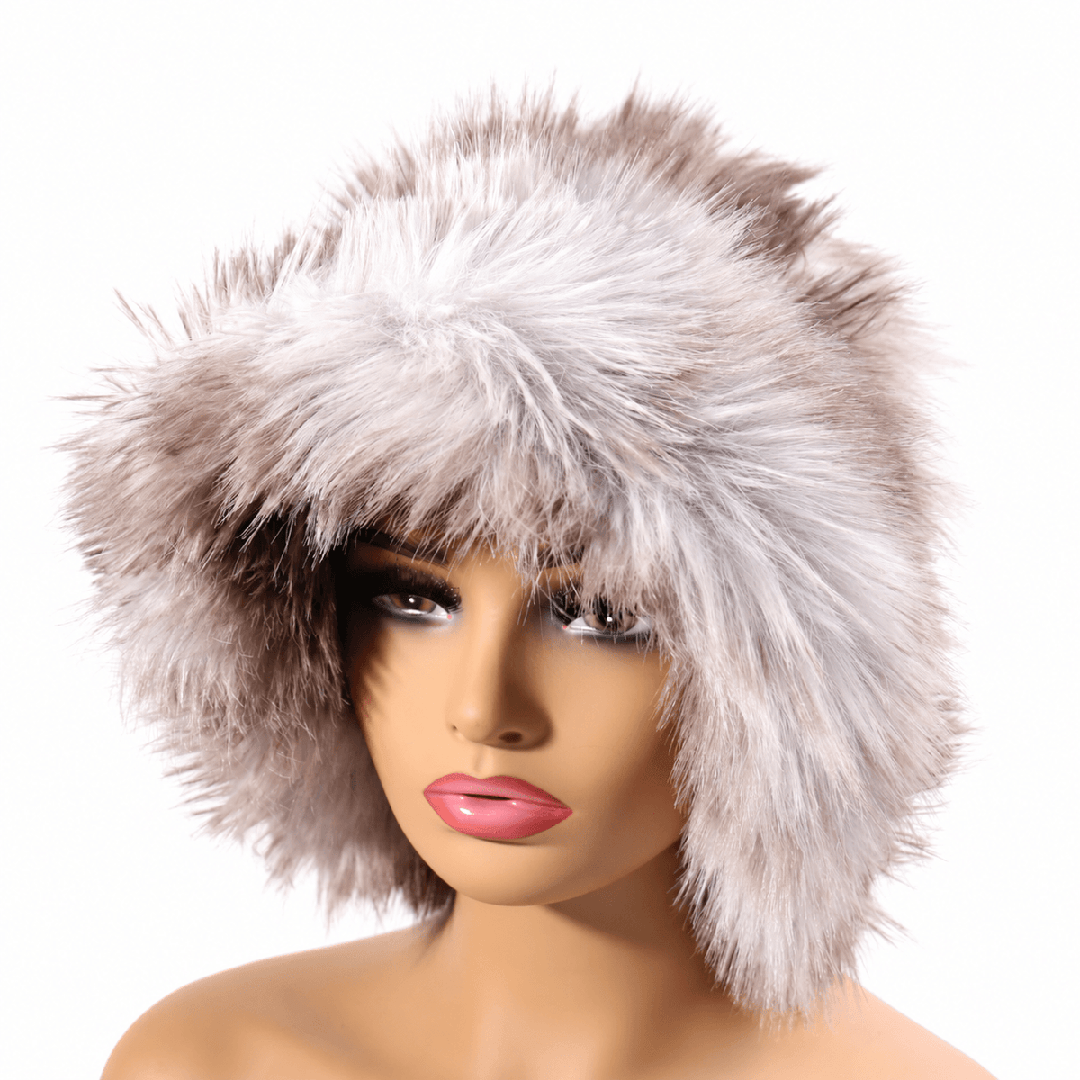 Faux Fur Bucket Hat #FRBKT-012GY (PC)