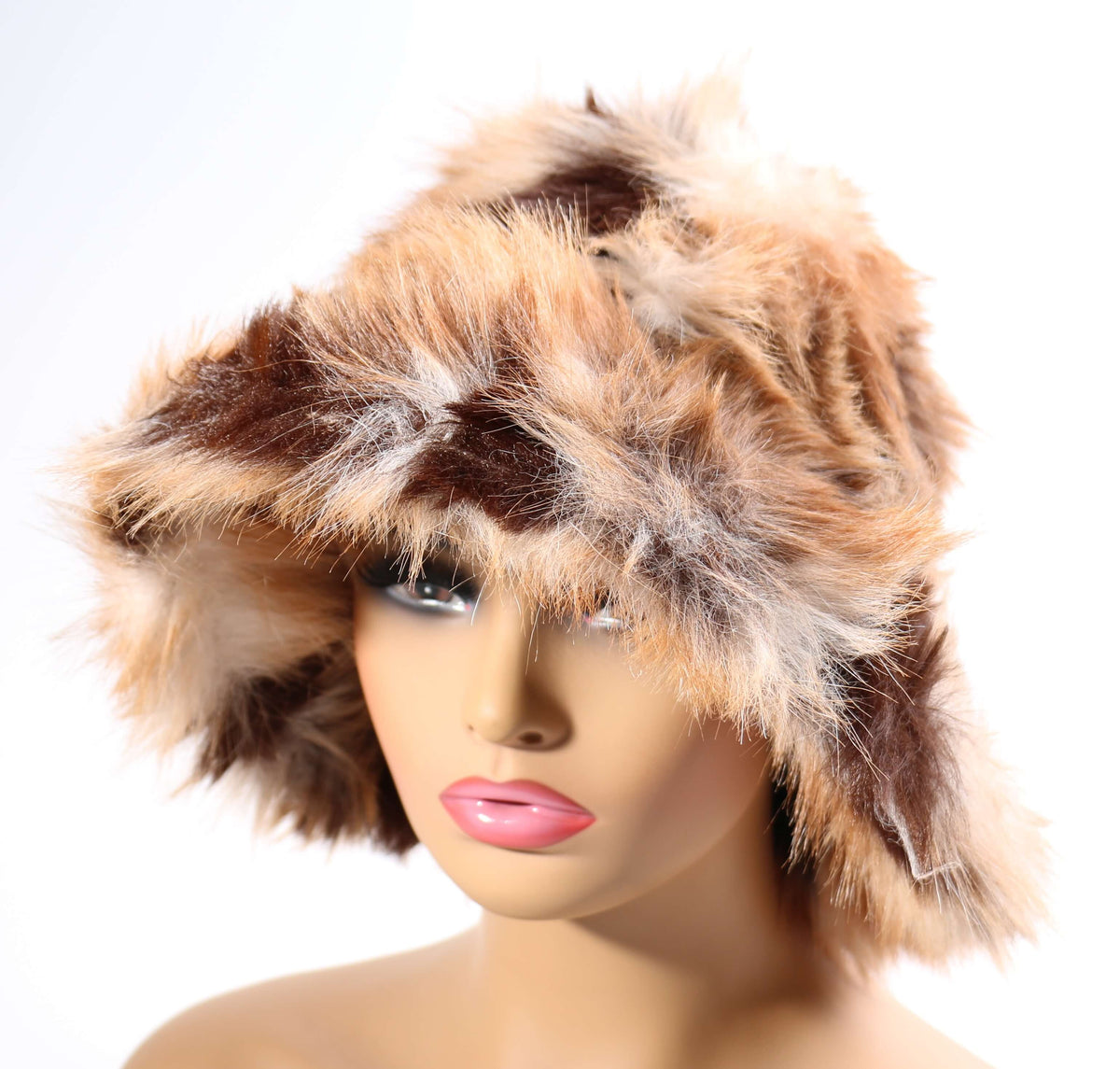 Faux Fur Bucket Hat #FRBKT-012MLT (PC)