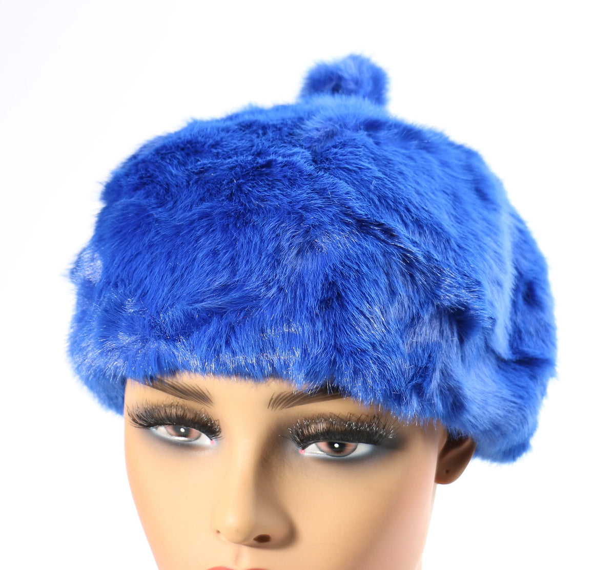Faux Fur Beret #FRBR-001RB (PC)