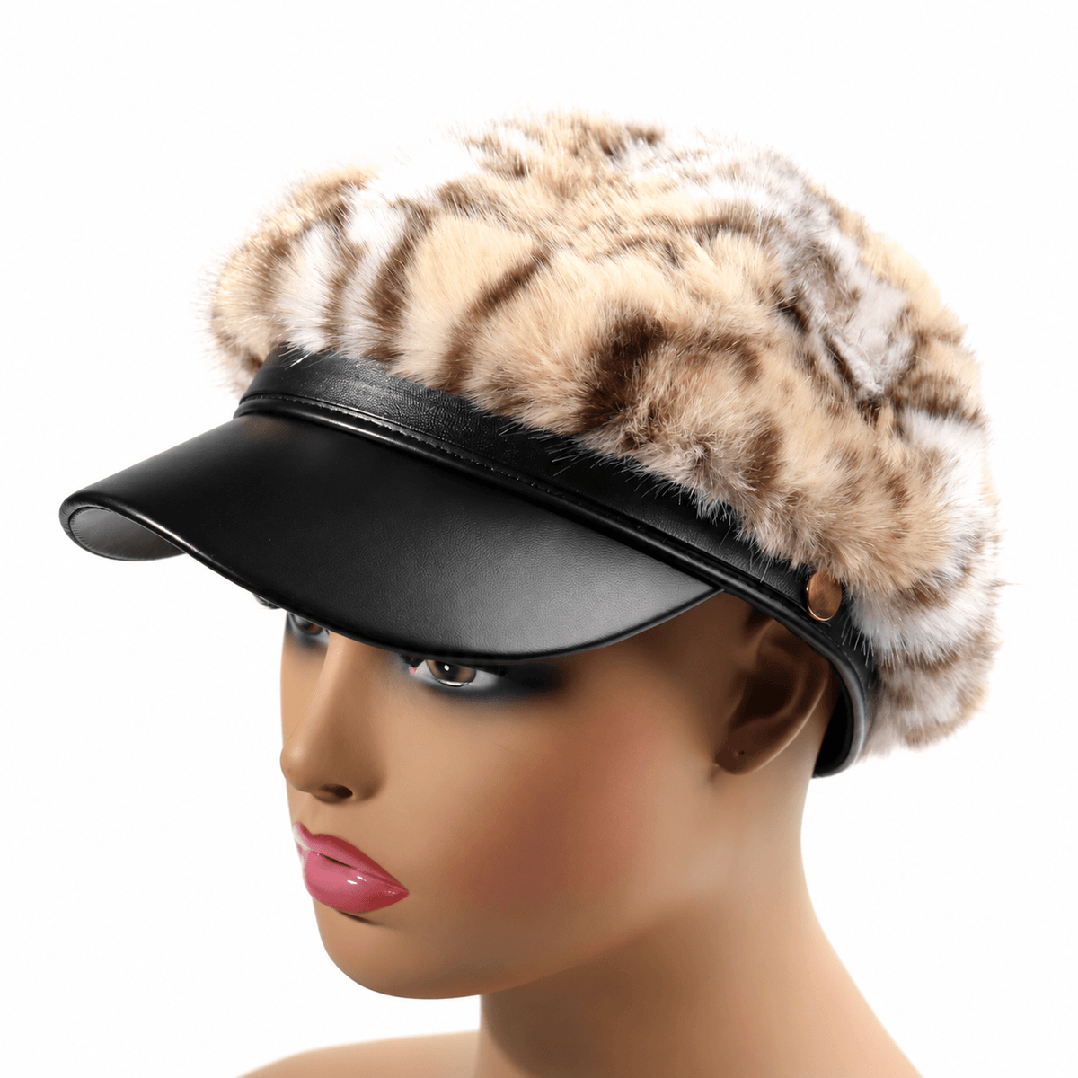 Faux Fur Cadet Cap #FRCD-001LB (PC)