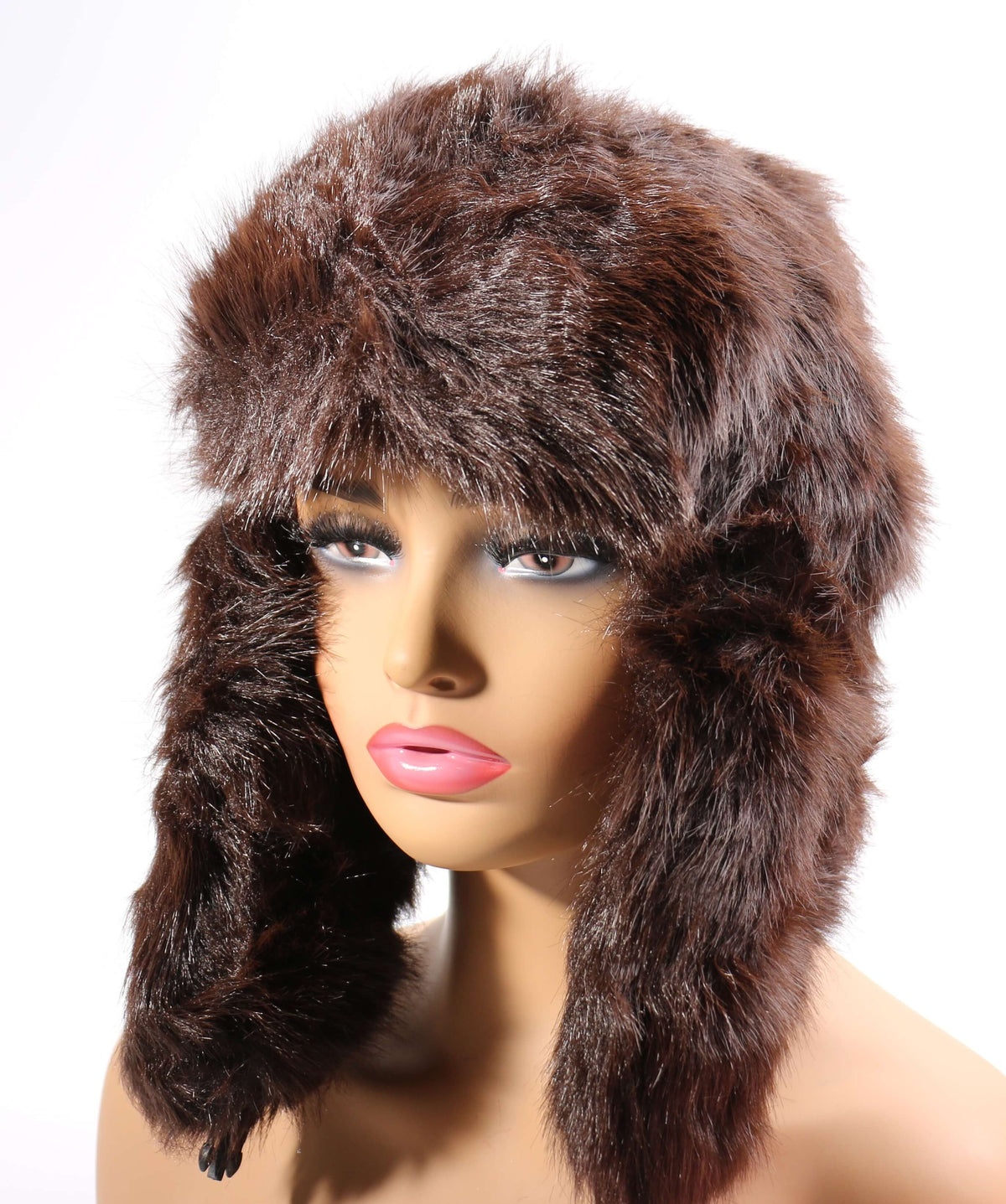 Faux Fur Trapper Hat #FRTR-001DB (PC)