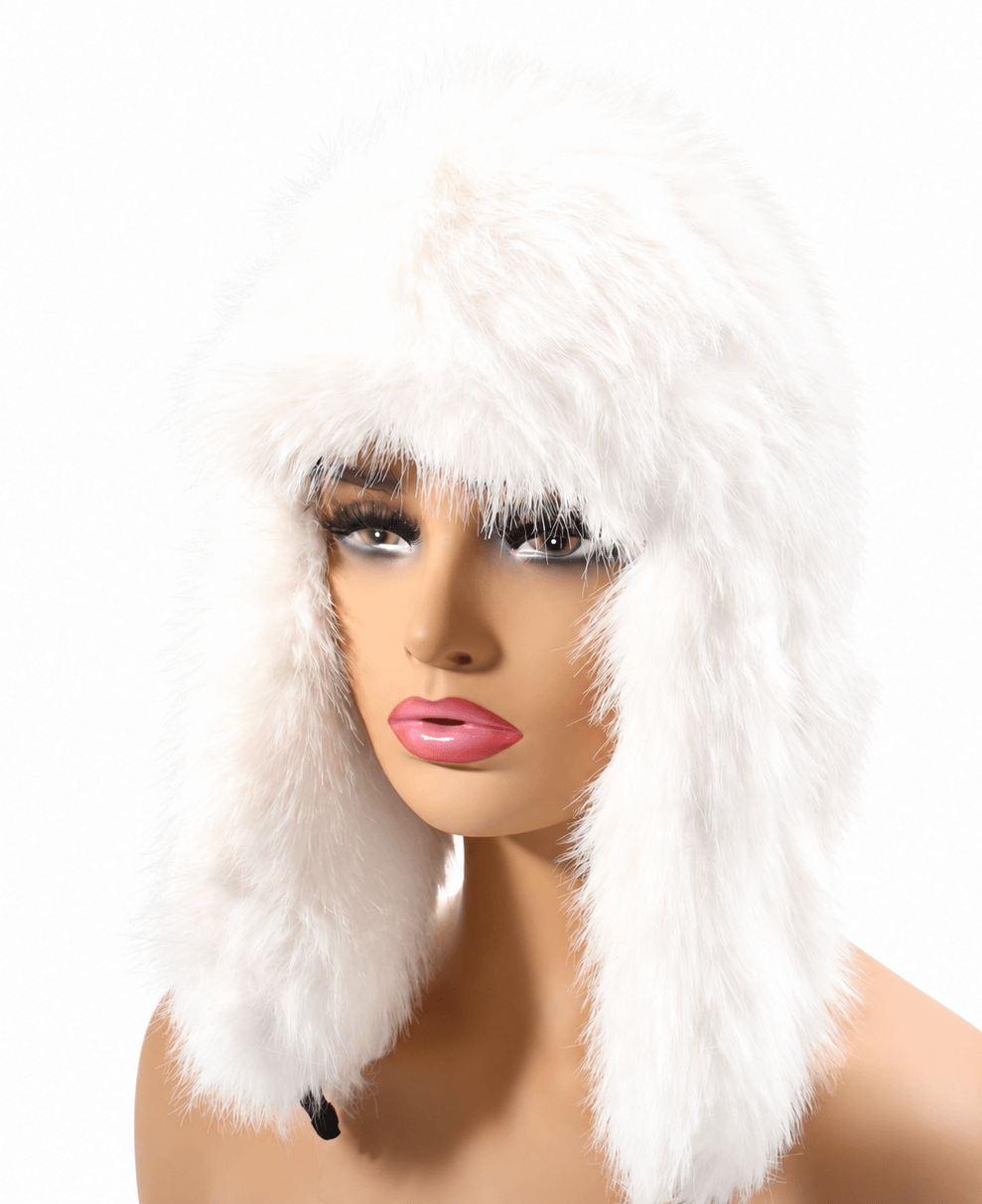 Faux Fur Trapper Hat #FRTR-001WH (PC)