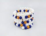 Fashion Pearl Coil Bracelet #GB6052 - Multiple Colors (PC)