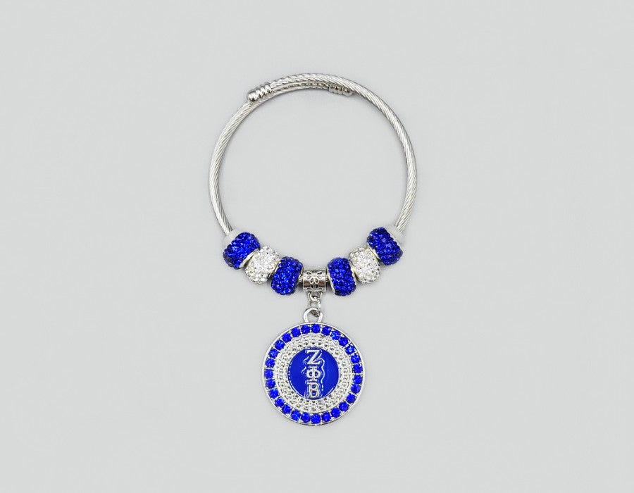 Fashion Rhinestone Charm Bracelet #GB6082 - Multiple Colors (PC)
