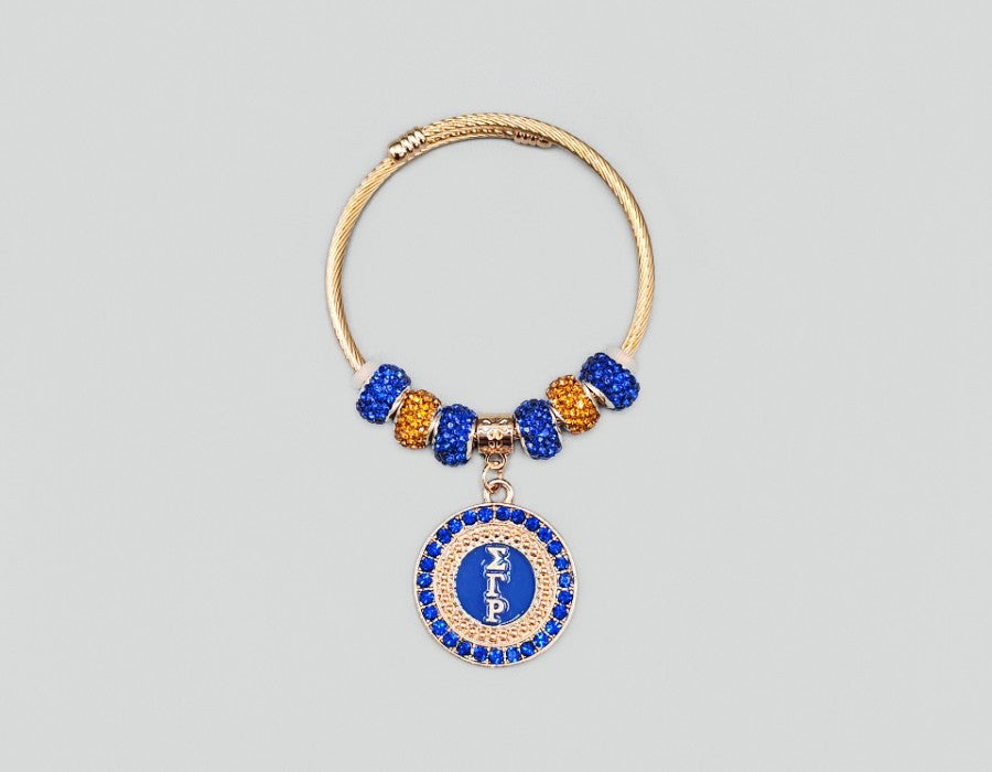 Fashion Rhinestone Charm Bracelet #GB6082 - Multiple Colors (PC)