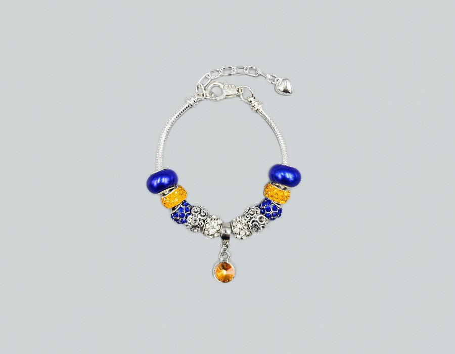 Fashion Charm Chain Bracelet #GB6086 - Multiple Colors (PC)