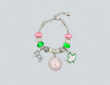 Fashion Charm Dangle Bracelet #GB6087 - Multiple Colors (PC)