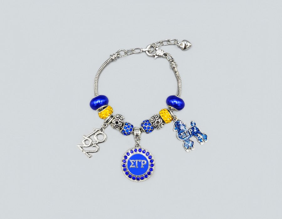 Fashion Charm Dangle Bracelet #GB6087 - Multiple Colors (PC)