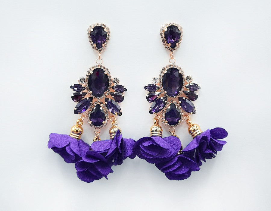 Fashion Dangle Earrings #GE2493 - Multiple Colors (PC)