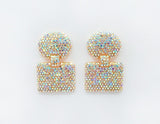 Fashion Rhinestone Earrings #GE2557 - Multiple Colors (PC)