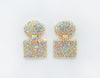 Fashion Rhinestone Earrings #GE2557 - Multiple Colors (PC)