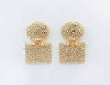 Fashion Rhinestone Earrings #GE2557 - Multiple Colors (PC)