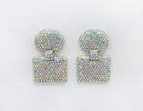 Fashion Rhinestone Earrings #GE2557 - Multiple Colors (PC)