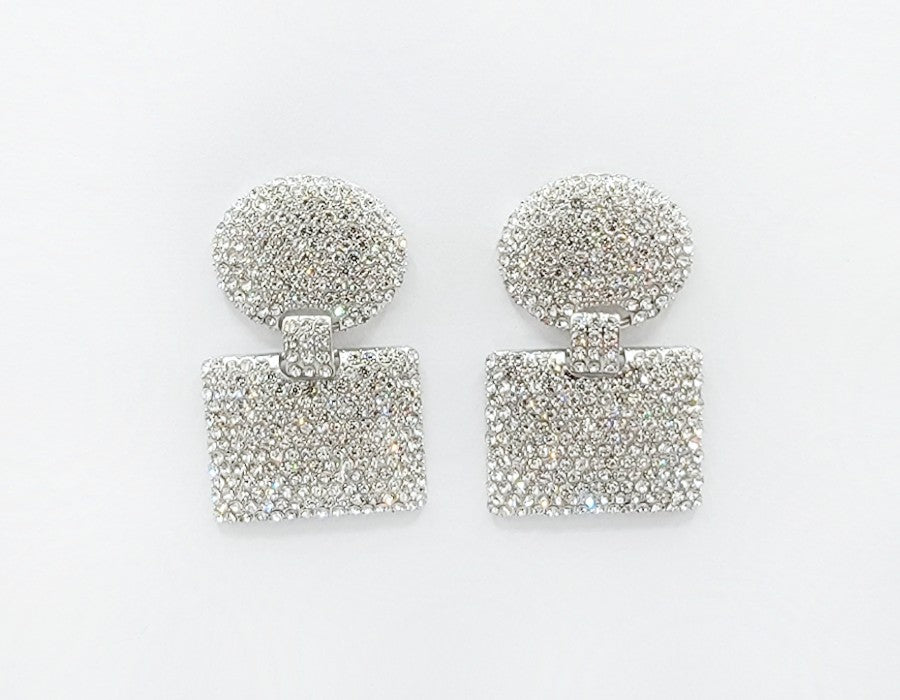 Fashion Rhinestone Earrings #GE2557 - Multiple Colors (PC)