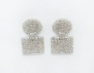 Fashion Rhinestone Earrings #GE2557 - Multiple Colors (PC)