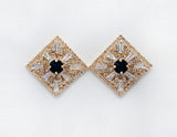 Fashion Diamond Shaped Earrings #GE2695 - Multiple Colors (PC)