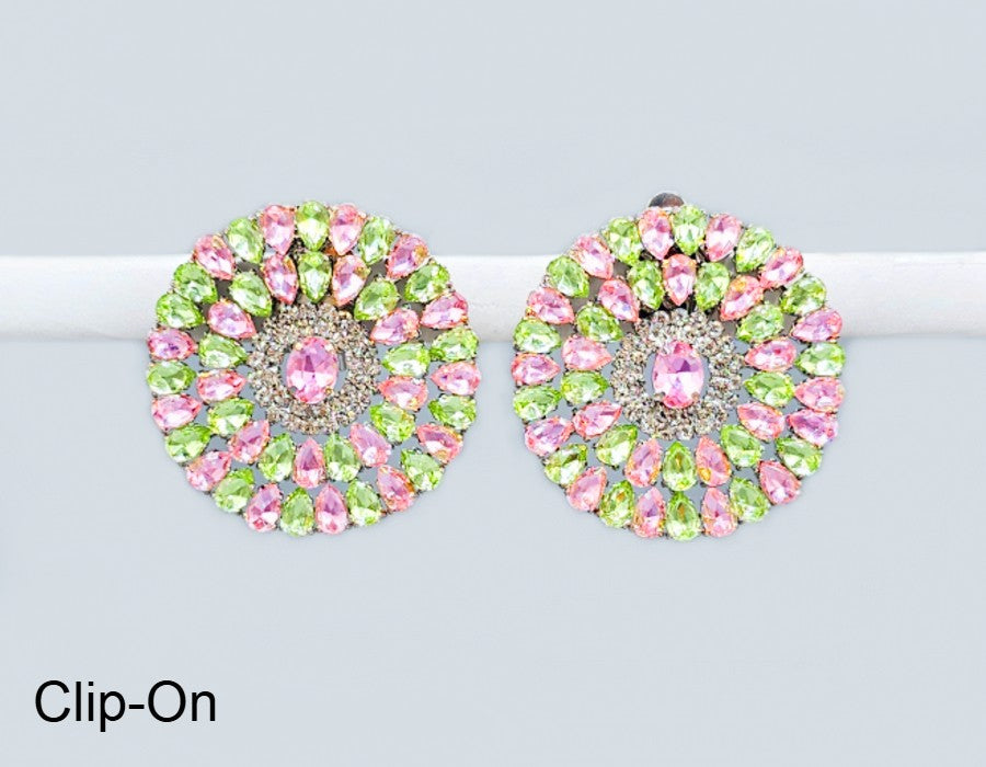 Fashion Statement Clip-On Earring #GE2733 - Multiple Colors (PC)