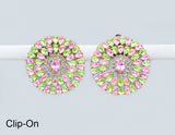 Fashion Statement Clip-On Earring #GE2733 - Multiple Colors (PC)