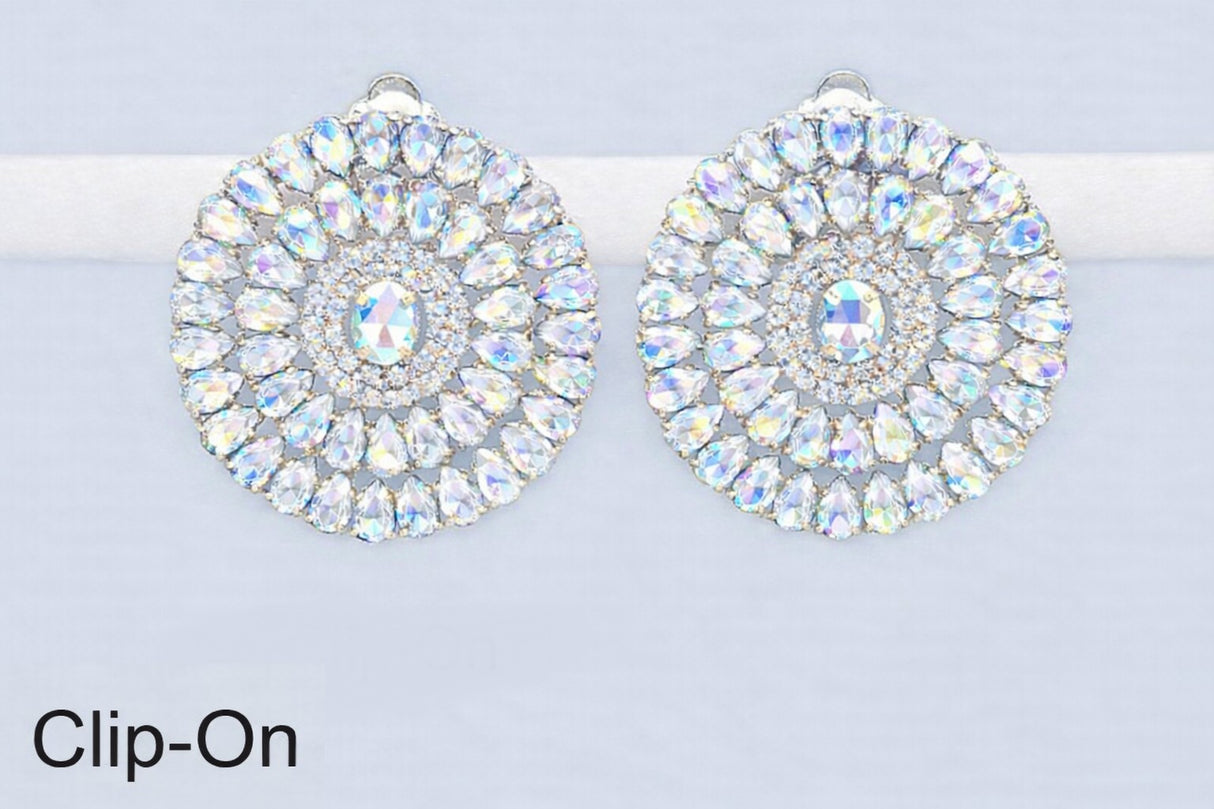 Fashion Statement Clip-On Earring #GE2733 - Multiple Colors (PC)