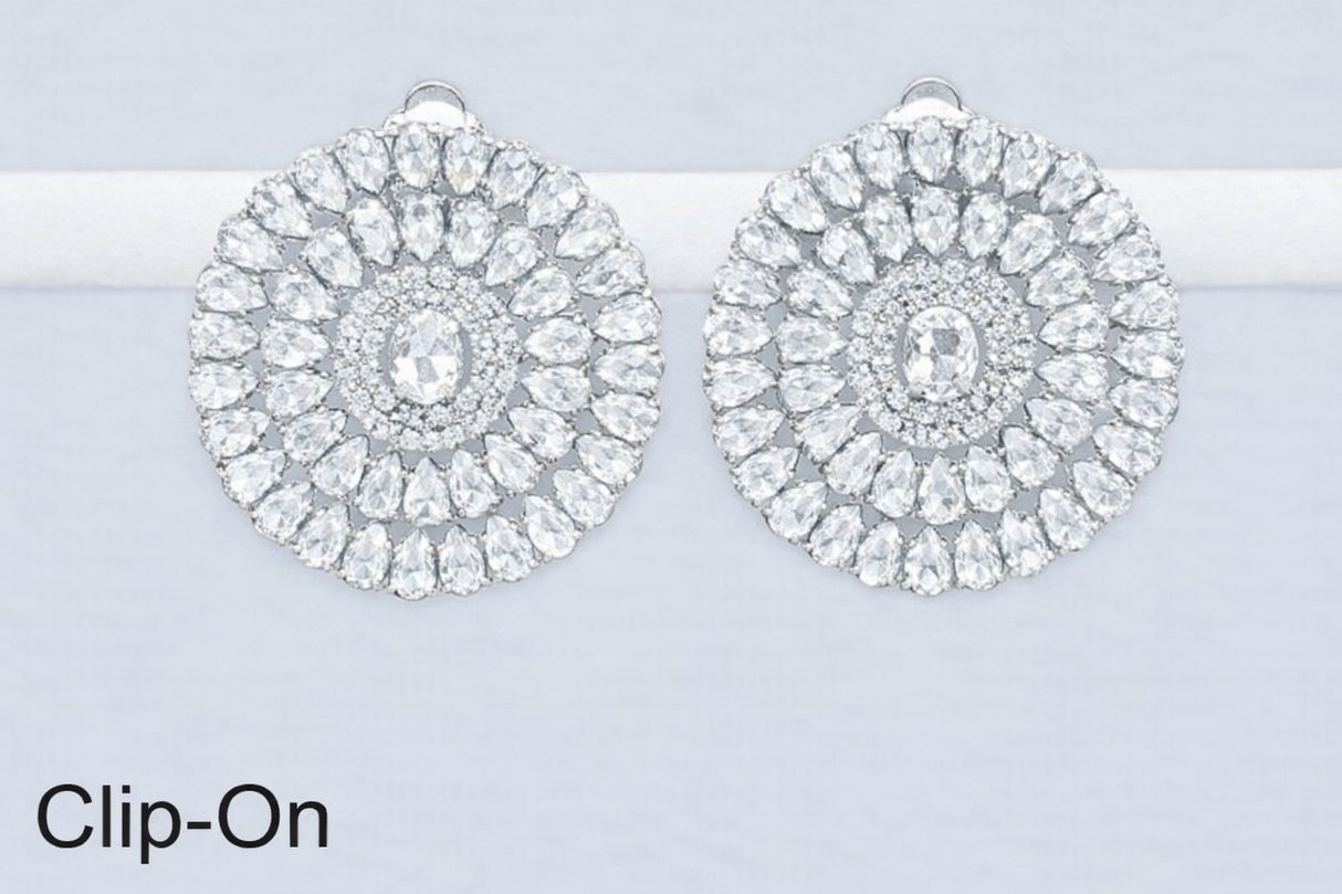 Fashion Statement Clip-On Earring #GE2733 - Multiple Colors (PC)