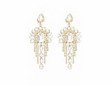 Fashion Floral Drop Earrings #GE2740 - Multiple Colors (PC)