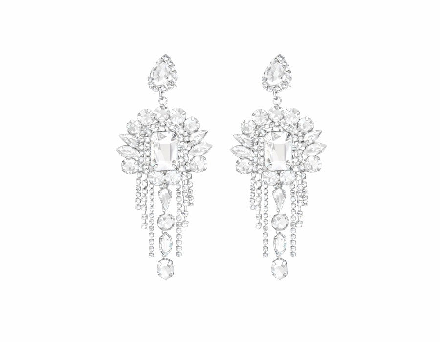 Fashion Floral Drop Earrings #GE2740 - Multiple Colors (PC)